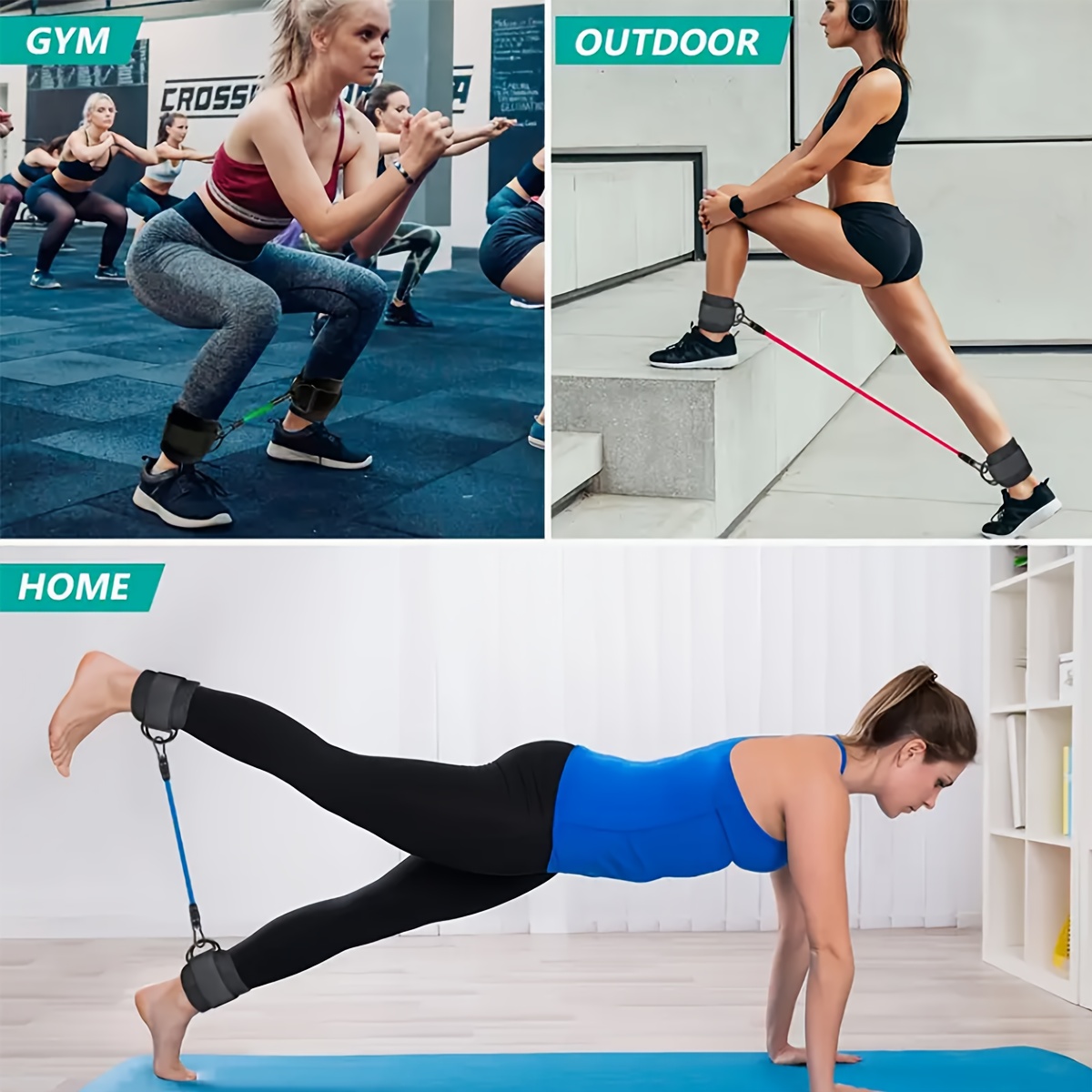 Набор из 5 эластичных лент для – обзор и цена Pilates Yoga Board